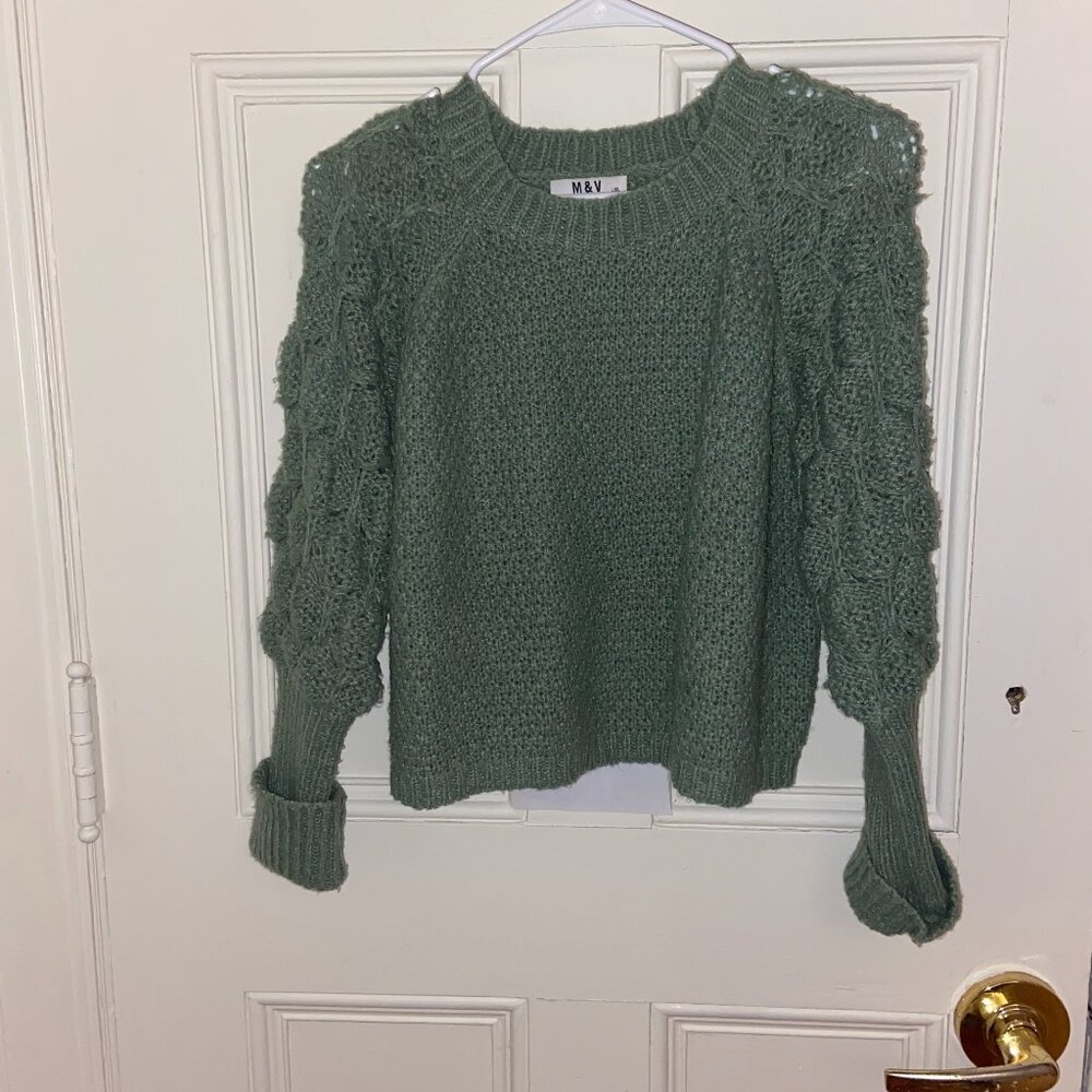 Green Sweater M&V